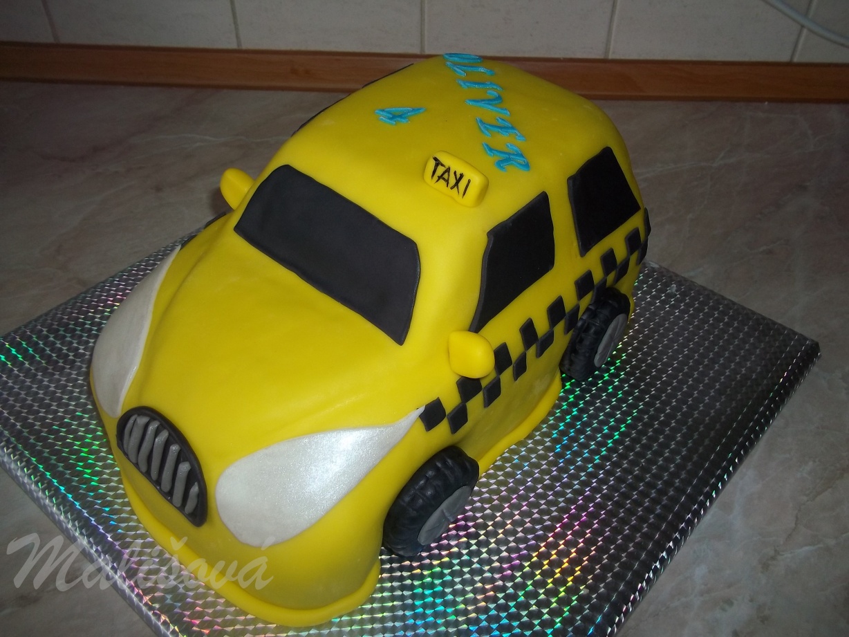 Zlty taxik